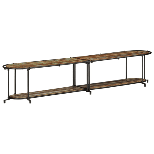 Móvel de TV - Modulo de TV - Armário de TV 200x42x40 cm madeira recuperada maciça Móvel de TV - Modulo de TV - Armário de TV 200x42x40 cm madeira recuperada maciça