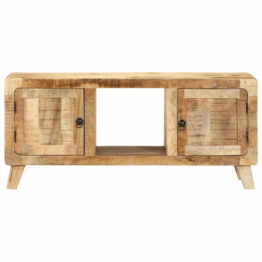 Móvel de TV - Modulo de TV - Armário de TV 105x46x32 cm madeira de mangueira áspera maciça Móvel de TV - Modulo de TV - Armário de TV 105x46x32 cm madeira de mangueira áspera maciça
