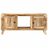 Móvel de TV - Modulo de TV - Armário de TV 105x46x32 cm madeira de mangueira áspera maciça