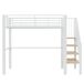 Cama alta para niños 145x251 Cama alta para niños 145x251 Blanco