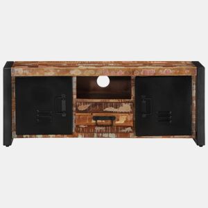 Móvel TV - Modulo de TV - Armário de TV 100x30x40 cm Madeira maciça recuperada