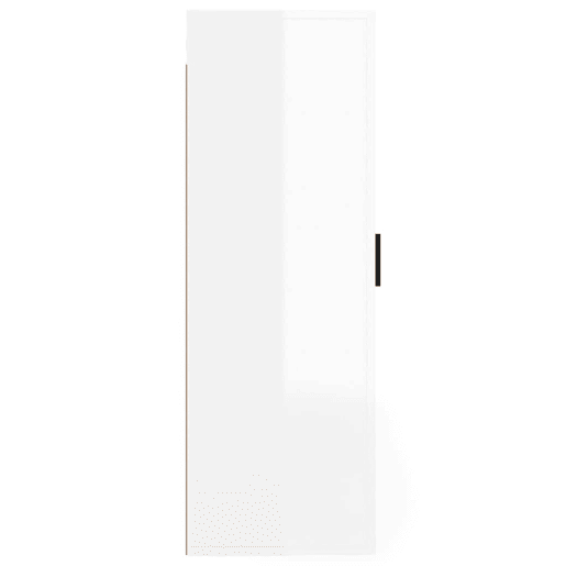 Móvel de TV - Modulo de TV - Armário de TV de parede 40x34,5x100 cm branco brilhante