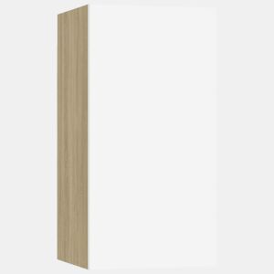 Móvel de TV - Modulo de TV - Armário de TV derivados de madeira branco e carvalho sonoma