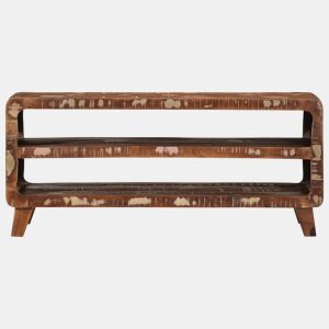 Móvel de TV - Modulo de TV - Armário de TV 105x46x32 cm madeira recuperada maciça