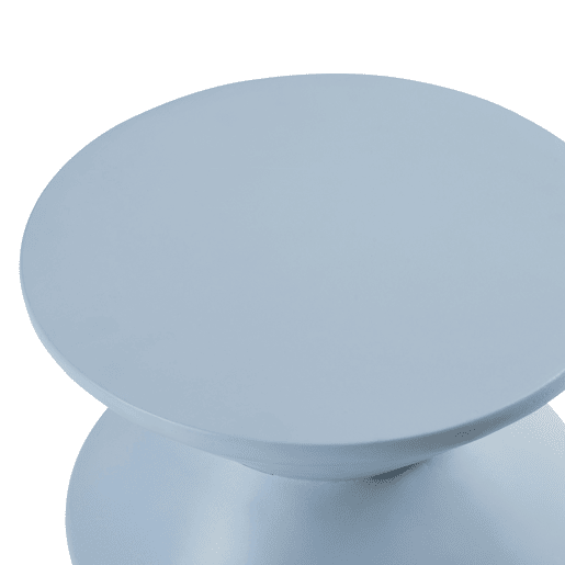 Mesa de apoio Kyppeslo 47xØ37 cm azul claro en.casa