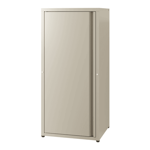 Armário metálico Burlöv aço 88 x 40 x 35 cm Cor camel en.casa