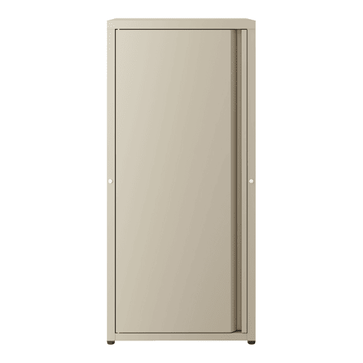 Armário metálico Burlöv aço 88 x 40 x 35 cm Cor camel en.casa
