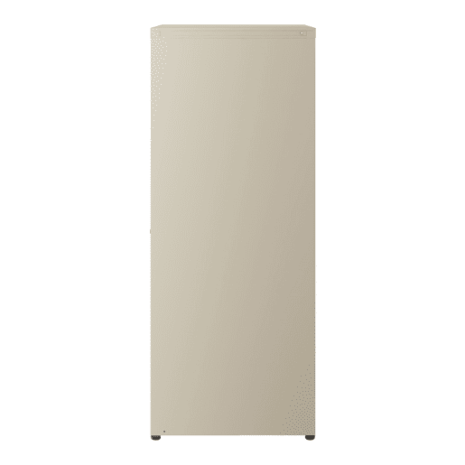 Armário metálico Burlöv aço 88 x 40 x 35 cm Cor camel en.casa