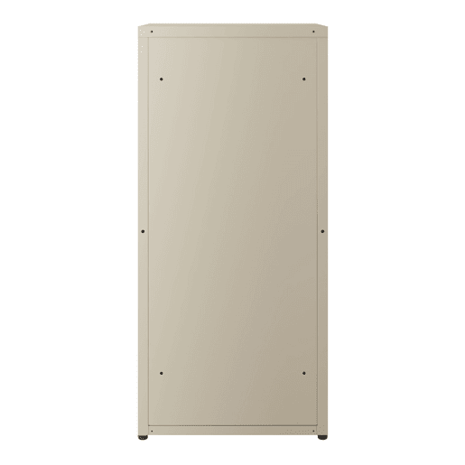 Armário metálico Burlöv aço 88 x 40 x 35 cm Cor camel en.casa