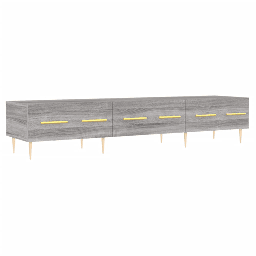 Móvel de TV - Modulo de TV - Armário de TV 150x36x30 cm derivados de madeira cinzento sonoma