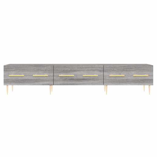 Móvel de TV - Modulo de TV - Armário de TV 150x36x30 cm derivados de madeira cinzento sonoma