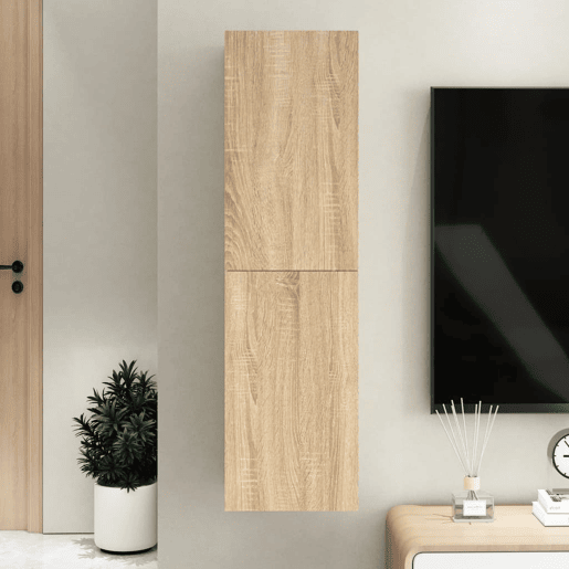 Móvel de TV - Modulo de TV - Armário de TV 30,5x30x110 cm derivados de madeira carvalho sonoma