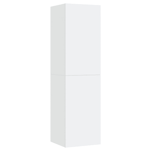 Móvel de TV - Modulo de TV - Armário de TV 30,5x30x110 cm derivados de madeira branco
