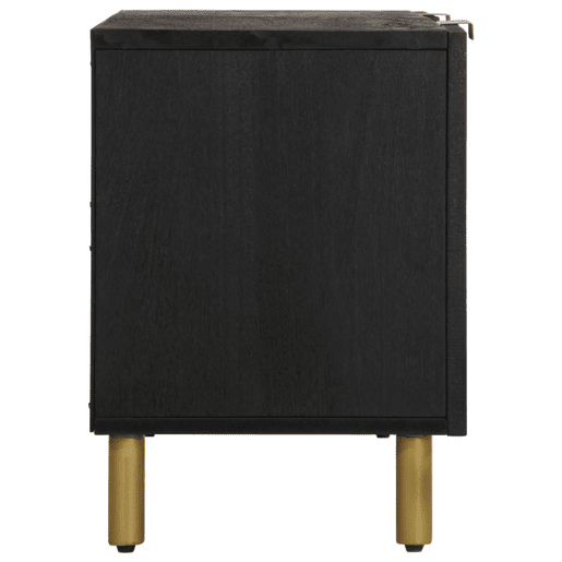 Móvel de TV - Modulo de TV - Armário de TV 105x33x46 cm derivados de madeira preto Móvel de TV - Modulo de TV - Armário de TV 105x33x46 cm derivados de madeira preto