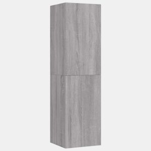Móvel para TV - Móvel de TV - Armário de TV de parede 30,5x30x110 cm cinzento sonoma