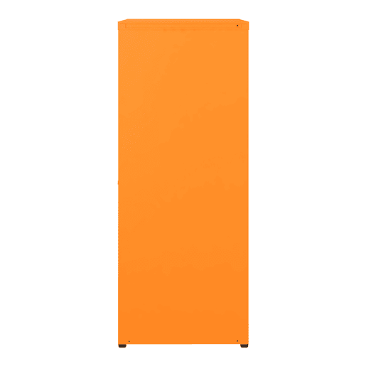 Armário metálico Burlöv aço 88 x 40 x 35 cm Laranja en.casa Armário metálico Burlöv aço 88 x 40 x 35 cm Laranja en.casa