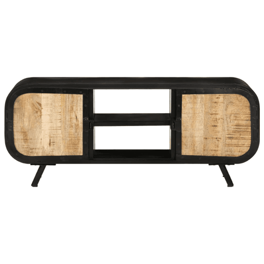 Móvel de TV - Modulo de TV - Armário de TV 110x30x45 cm madeira de mangueira áspera
