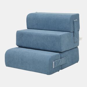 Escada  Cama para animais de estimação Joelerhatra 4 peças 45x50x45 cm Cordão Azul en.casa