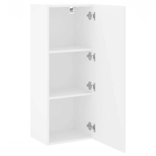 Móvel de parede p TV - Armário de TV 40,5x30x102cm derivados de madeira branco
