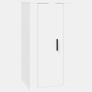 Móvel de TV - Modulo de TV - Armário de TV de parede 40x34,5x80 cm branco