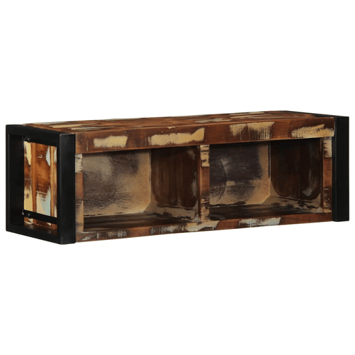 Móvel TV - Modulo de TV - Armário de TV multicor 80x30x25 cm madeira maciça recuperada Móvel TV - Modulo de TV - Armário de TV multicor 80x30x25 cm madeira maciça recuperada