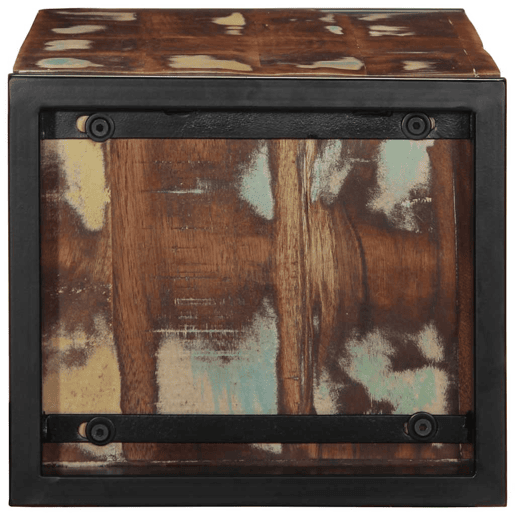Móvel TV - Modulo de TV - Armário de TV multicor 80x30x25 cm madeira maciça recuperada Móvel TV - Modulo de TV - Armário de TV multicor 80x30x25 cm madeira maciça recuperada