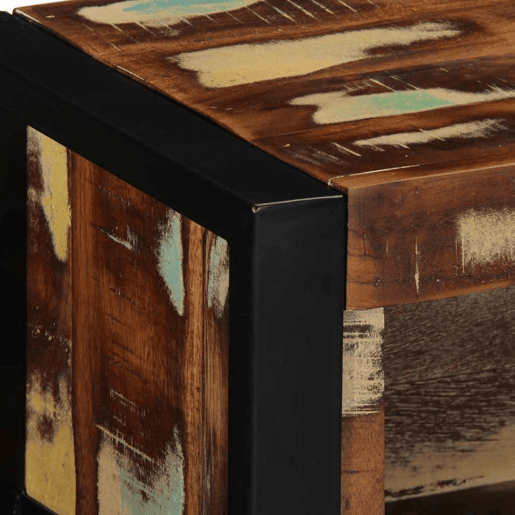 Móvel TV - Modulo de TV - Armário de TV multicor 80x30x25 cm madeira maciça recuperada Móvel TV - Modulo de TV - Armário de TV multicor 80x30x25 cm madeira maciça recuperada