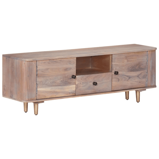 Móvel de TV - Modulo de TV - Armário de TV 118x30x40 cm madeira de acácia maciça Móvel de TV - Modulo de TV - Armário de TV 118x30x40 cm madeira de acácia maciça