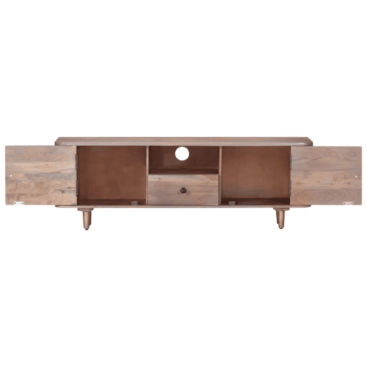 Móvel de TV - Modulo de TV - Armário de TV 118x30x40 cm madeira de acácia maciça Móvel de TV - Modulo de TV - Armário de TV 118x30x40 cm madeira de acácia maciça