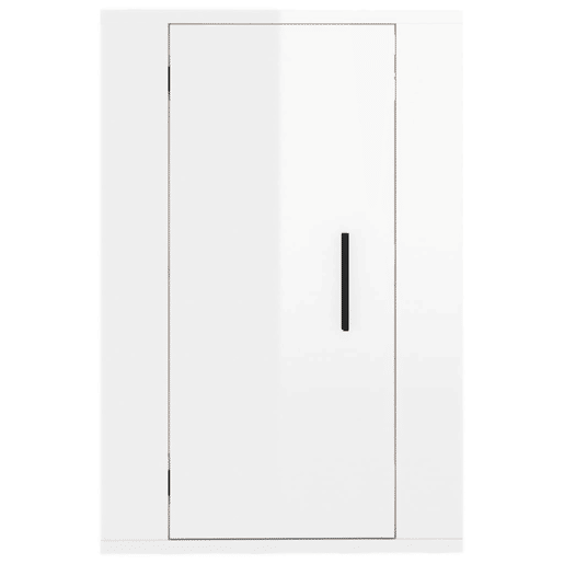 Móvel de TV - Modulo de TV - Armário de TV de parede 40x34,5x60 cm branco brilhante
