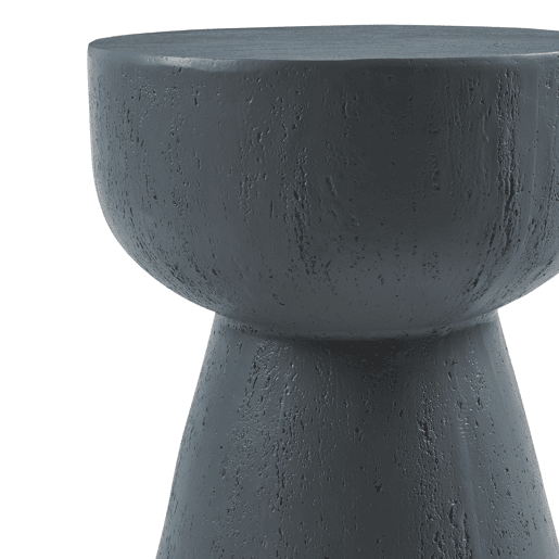 Mesa de apoio Oulvepijanse 51xØ40 cm cinzento escuro en.casa