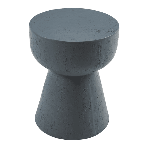 Mesa de apoio Oulvepijanse 51xØ40 cm cinzento escuro en.casa