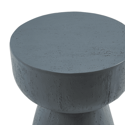 Mesa de apoio Oulvepijanse 51xØ40 cm cinzento escuro en.casa