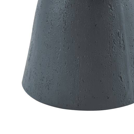 Mesa de apoio Oulvepijanse 51xØ40 cm cinzento escuro en.casa