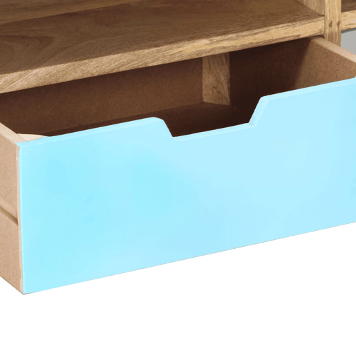 Móvel de TV - Modulo de TV - Armário de TV 110x35x48 cm madeira de mangueira maciça