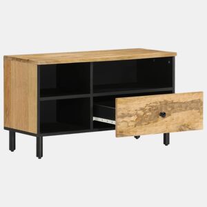 Móvel de TV - Modulo de TV - Armário de TV 80x33x46 cm madeira de mangueira maciça