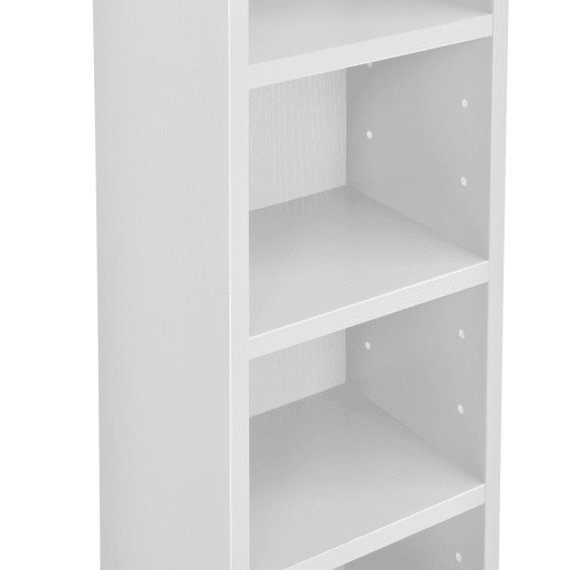 Prateleira para CD Tynset 12 compartimentos 175 x 20 x 20 cm Branco en.casa