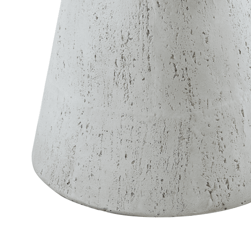 Mesa de apoio Oulvepijanse 51xØ40 cm branco en.casa