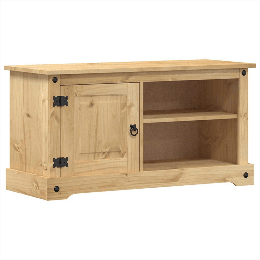 Móvel de TV - Modulo de TV - Armário de TV Corona 100x40x52 cm madeira de pinho maciça