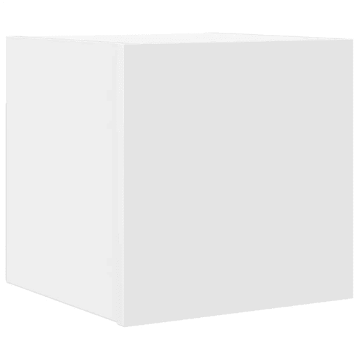 Armário de parede para TV - Módulos de TV 30,5x30x30 cm branco