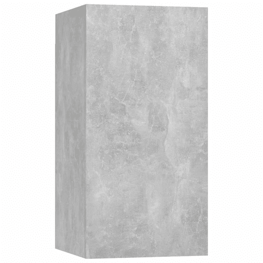 Móvel de TV - Modulo de TV - Armário de TV 30,5x30x60 cm derivados de madeira cinzento cimento