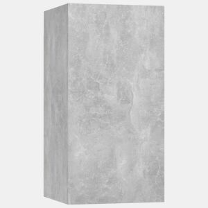 Móvel de TV - Modulo de TV - Armário de TV 30,5x30x60 cm derivados de madeira cinzento cimento
