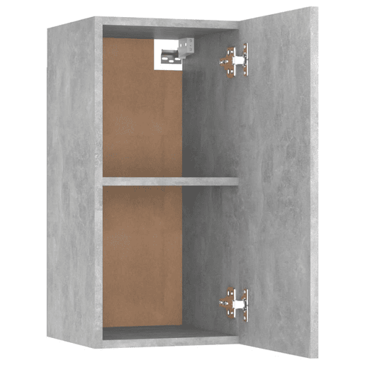 Móvel de TV - Modulo de TV - Armário de TV 30,5x30x60 cm derivados de madeira cinzento cimento