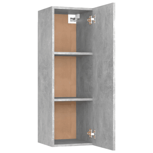 Móvel de TV - Modulo de TV - Armário de TV 30,5x30x90 cm derivados de madeira cinzento cimento