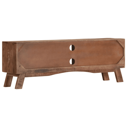 Móvel de TV - Modulo de TV - Armário de TV 110x30x40 cm madeira de mangueira áspera