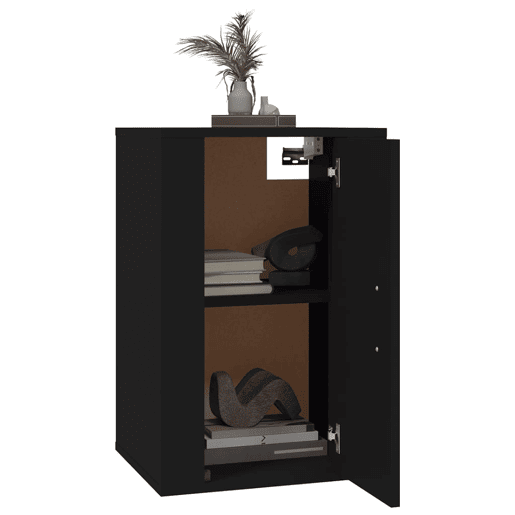 Móvel de TV - Modulo de TV - Armário de TV de parede 40x34,5x60 cm preto