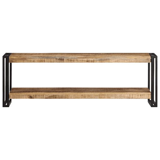 Móvel de TV - Modulo de TV - Armário de TV 120x30x40 cm madeira de mangueira áspera