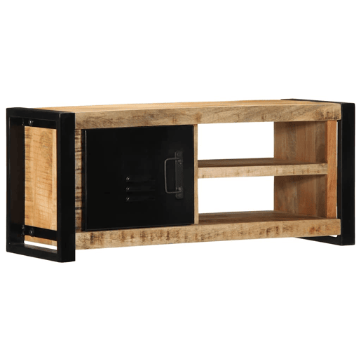 Móvel de TV - Modulo de TV - Armário de TV 80x30x35 cm madeira mangueira áspera maciça
