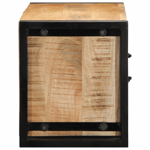 Móvel de TV - Modulo de TV - Armário de TV 80x30x35 cm madeira mangueira áspera maciça