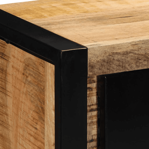 Móvel de TV - Modulo de TV - Armário de TV 80x30x35 cm madeira mangueira áspera maciça